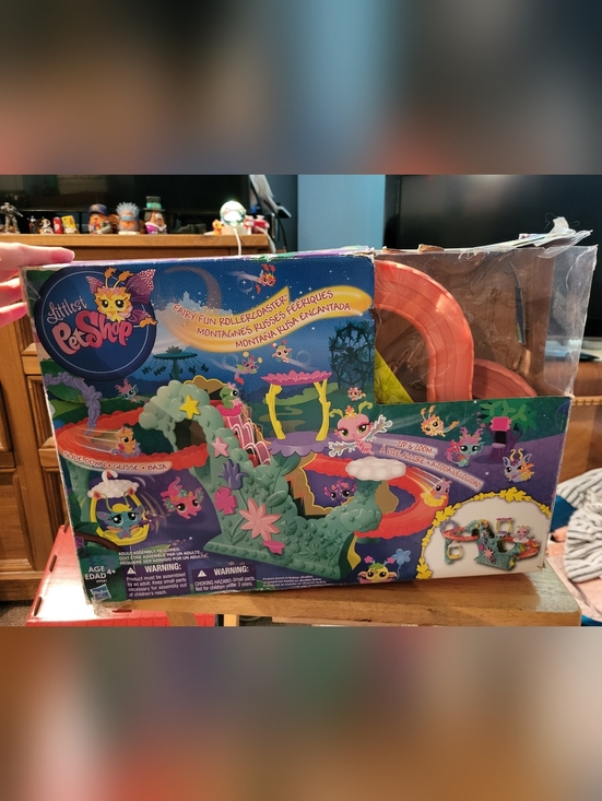 Littlest Pet Shop Other - LPS Littlest Pet Shop Fairy Roller Coaster Playset In Box